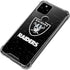 NFL Las Vegas Raiders Distressed Google Pixel 5 Clear Case